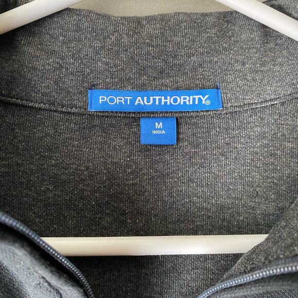 Port Authority sz M Micro fleece half zip sweatshirt "Northwest" NWOT - Picture 4 of 7